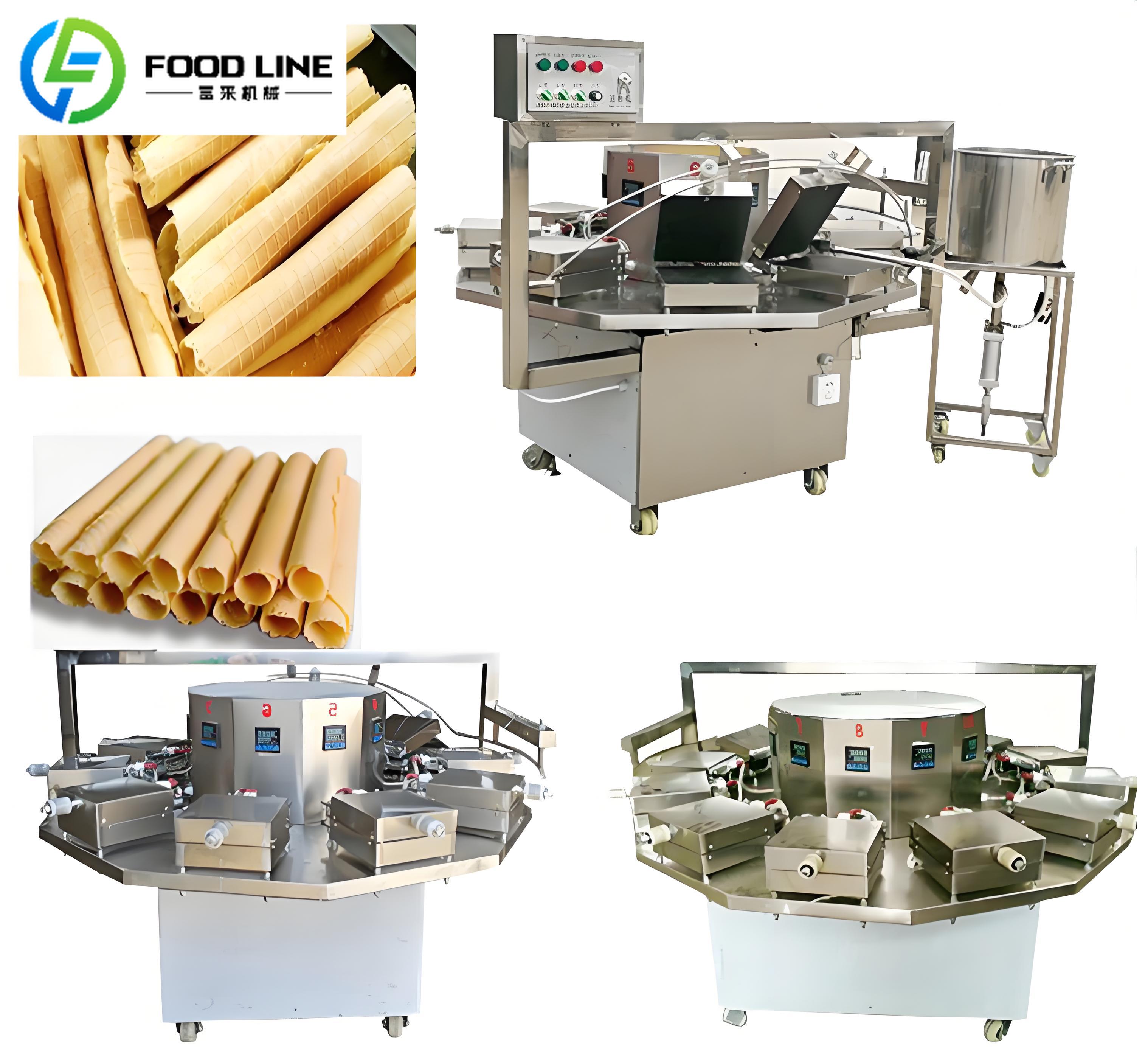 Food Snacks To Make - FL Egg Roll Making Machine Low