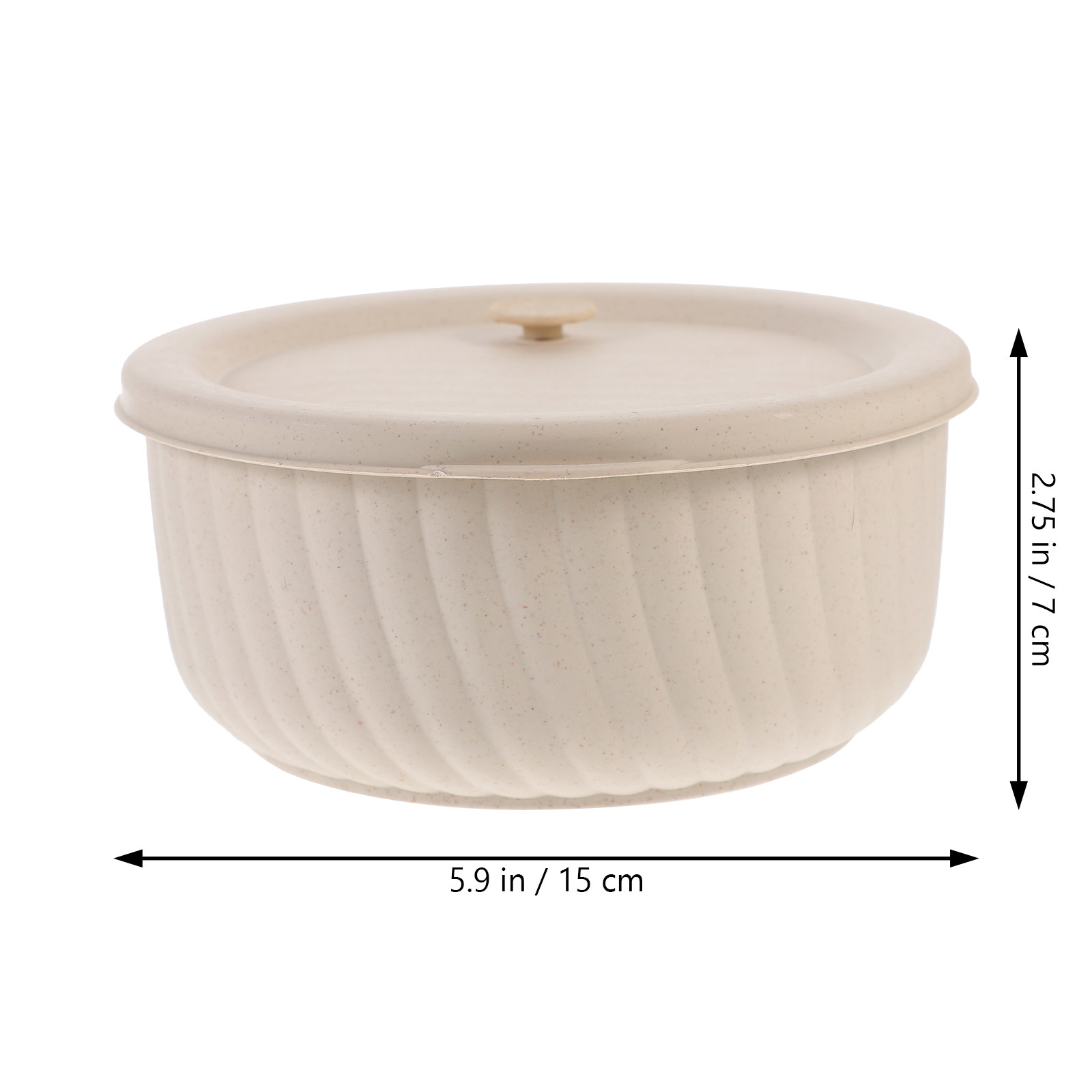 Bamboo Fiber Lunch Box Portabl - Food Snacks With Fiber ulasan dan harga