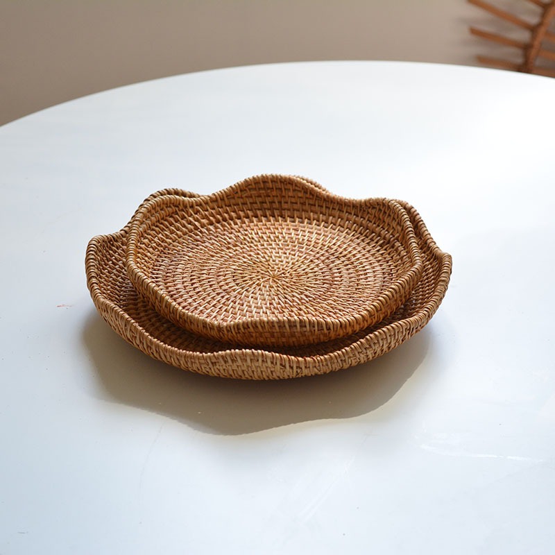 Natural Food Woven Tray Box, R - Food Snacks With Fiber ulasan dan harga