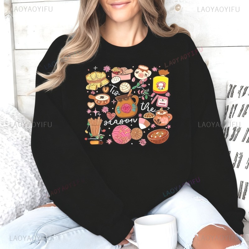 Mexican Christmas Hoodie Party - Food Snacks With Fiber ulasan dan harga