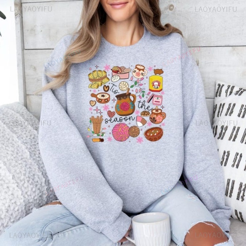 Mexican Christmas Hoodie Party - Food Snacks With Fiber ulasan dan harga