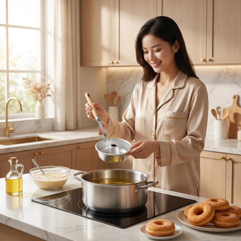 Iron Frying Spoon Mold Food Gr - Food Snacks To Make ulasan dan harga