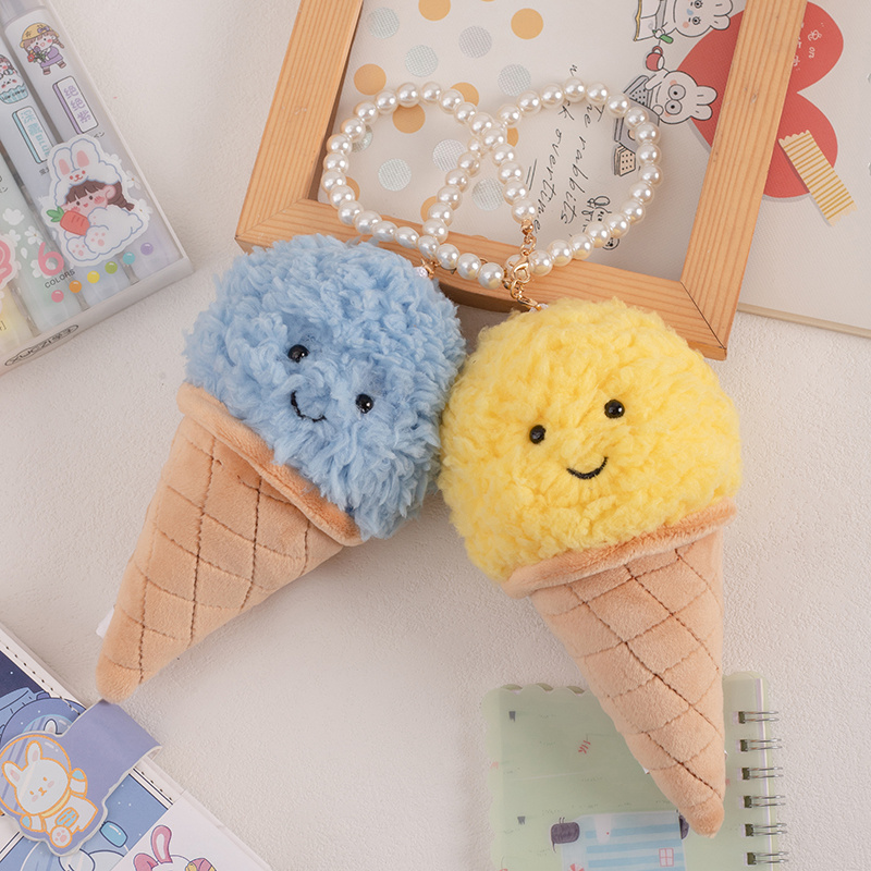 Cute Cartoon Ice cream Plush T - Food Snacks For Kids ulasan dan harga