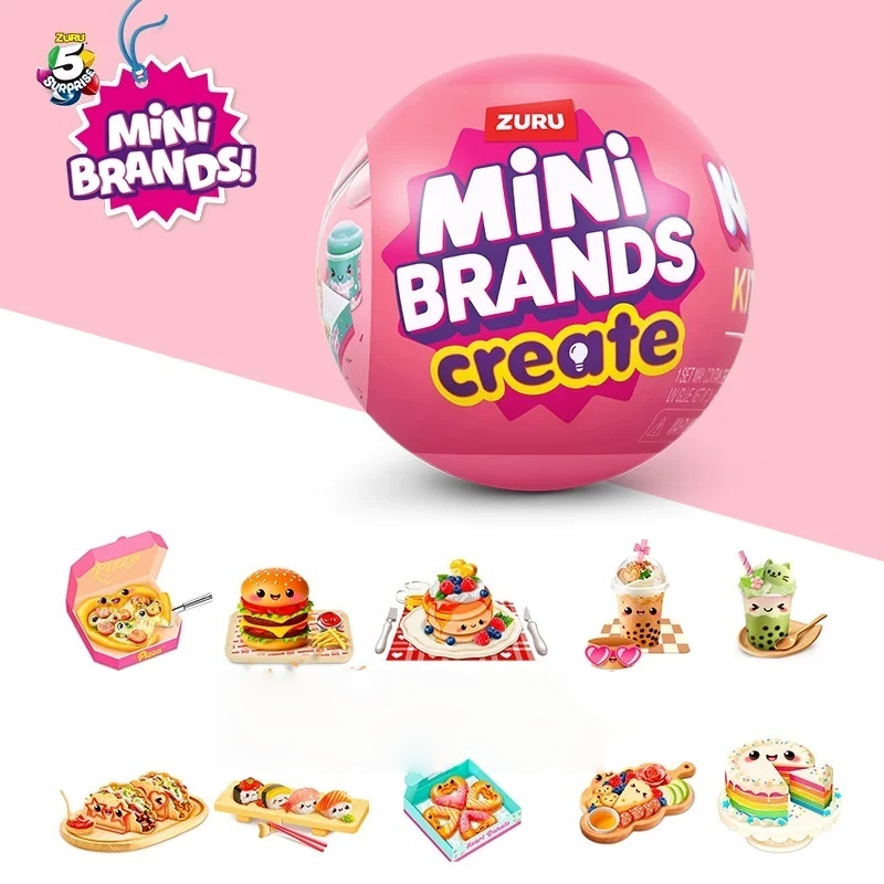 Zuru Mini Brands Create Disney - Food Snacks To Make ulasan dan harga