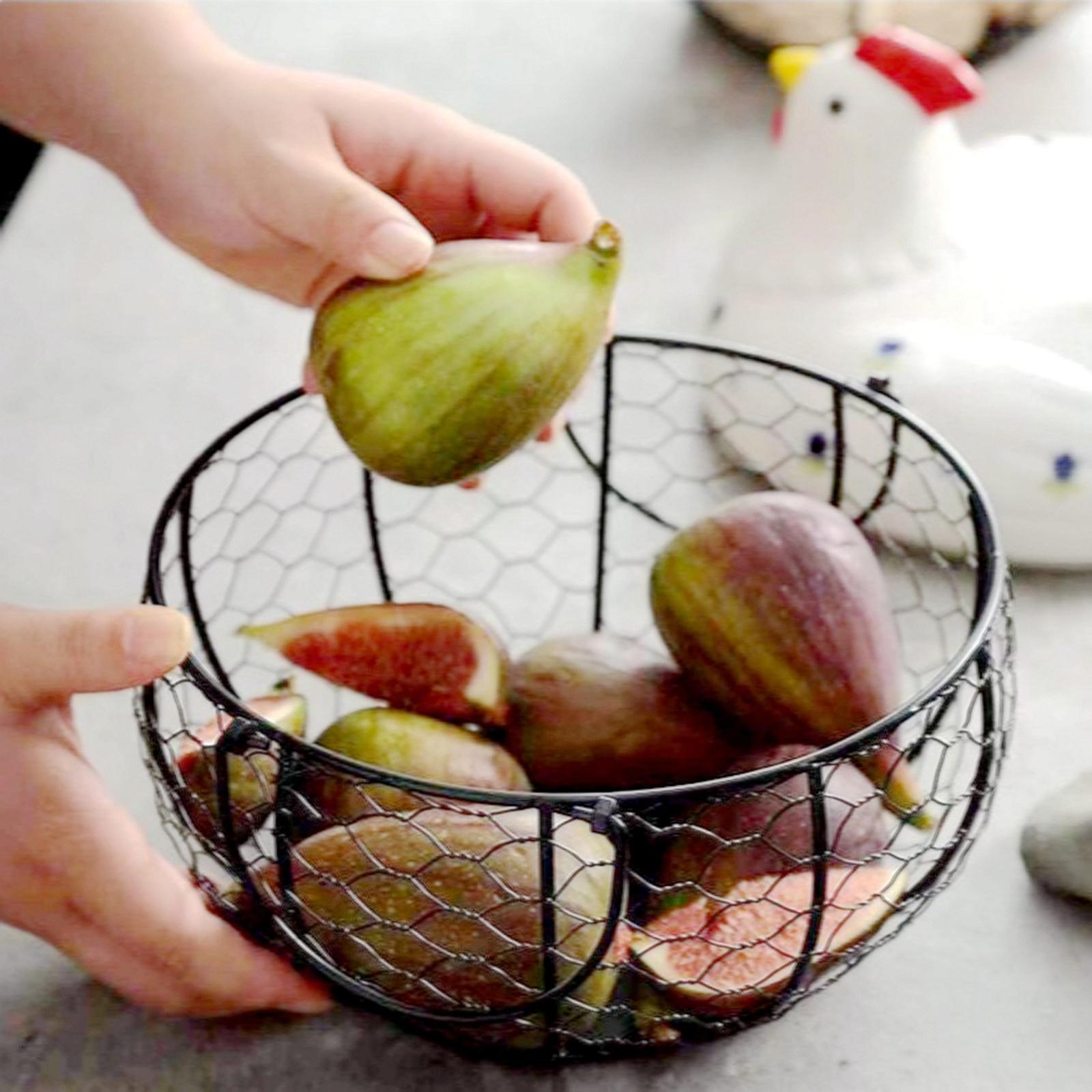 Metal Egg Storage Basket Snack - Food Snacks Basket ulasan dan harga