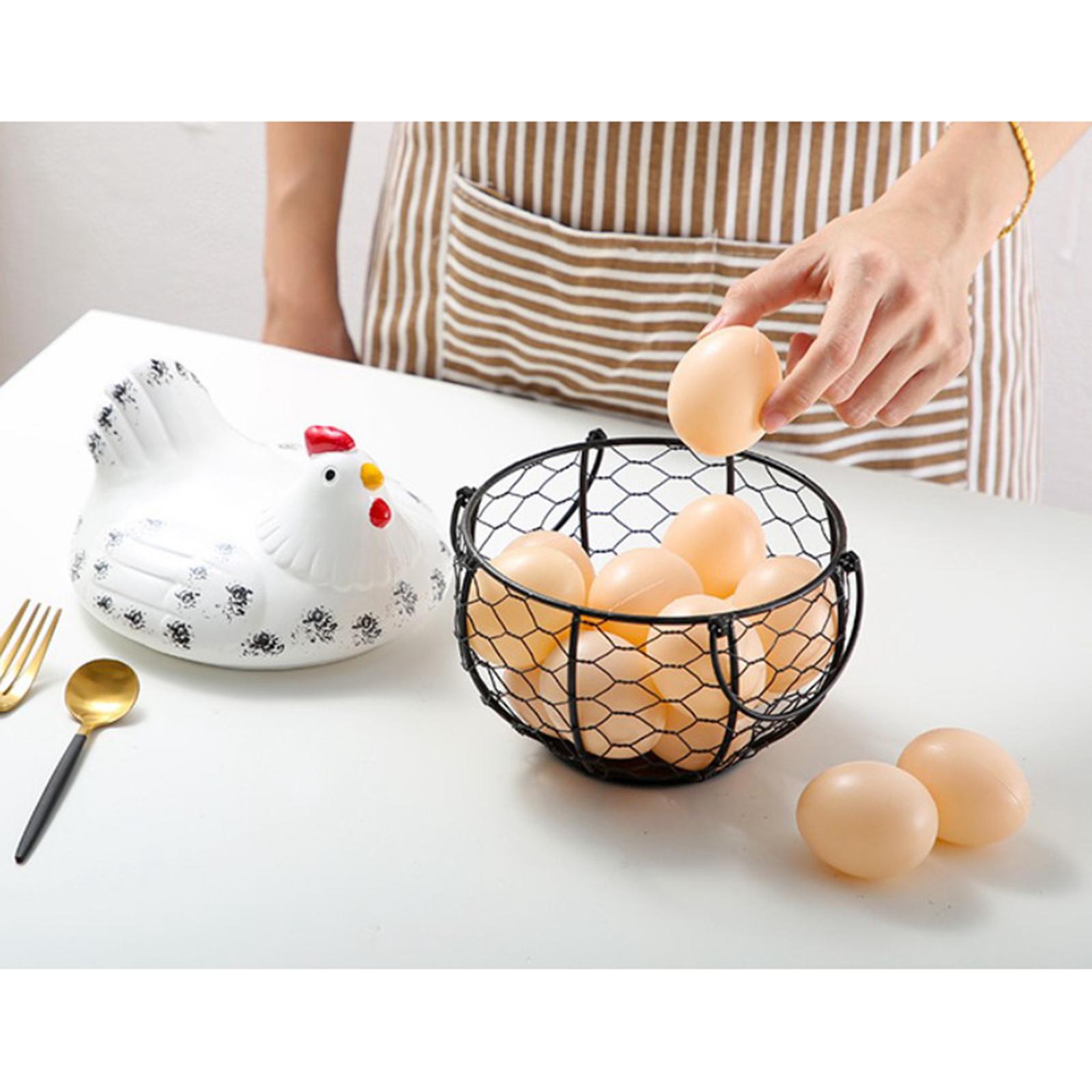 Metal Egg Storage Basket Snack - Food Snacks Basket ulasan dan harga