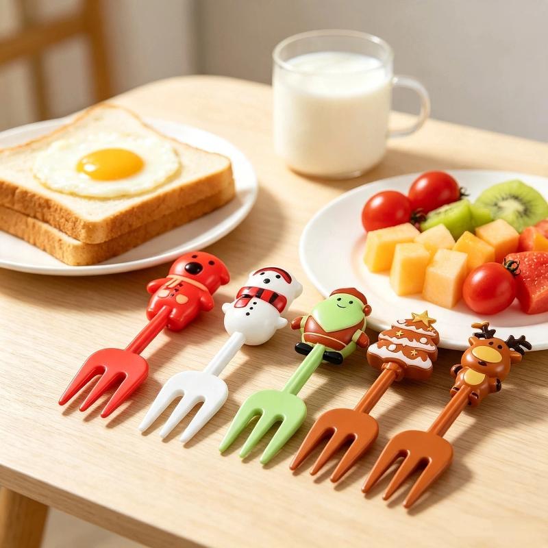 10 Pcs Food Grade Christmas Fr - Xmas Food Snacks ulasan dan harga