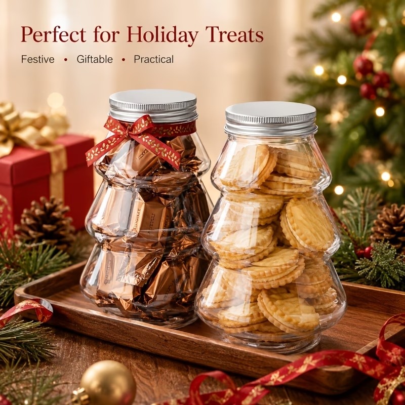Christmas Tree Snowman Shaped  - Xmas Food Snacks ulasan dan harga