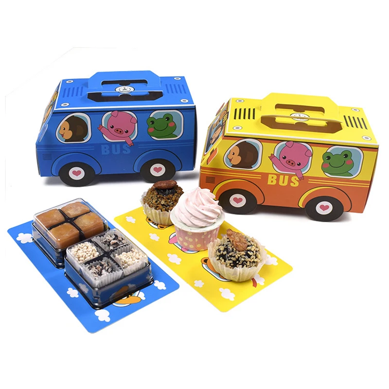 6PCS Gift Box Packaging Handle - Food Snacks For Kids ulasan dan harga