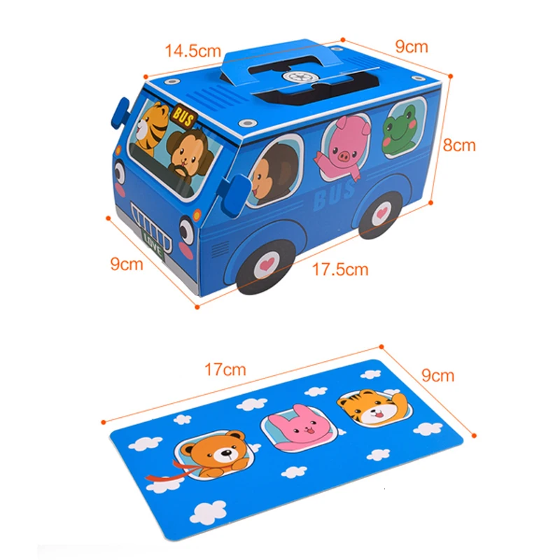6PCS Gift Box Packaging Handle - Food Snacks For Kids ulasan dan harga
