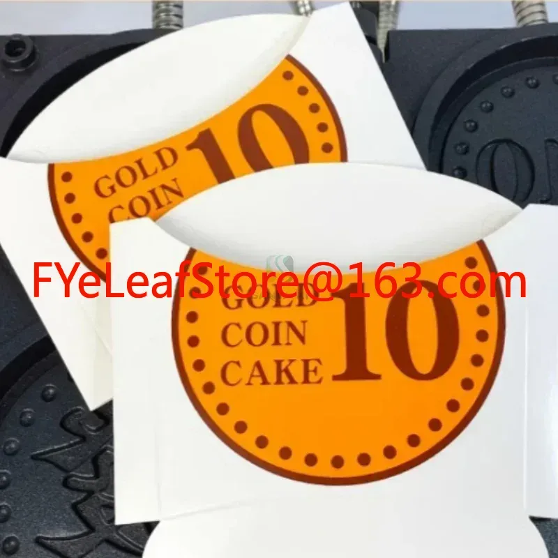 1000 pcs Paper Gold Coin Waffl - Food Snacks Basket ulasan dan harga