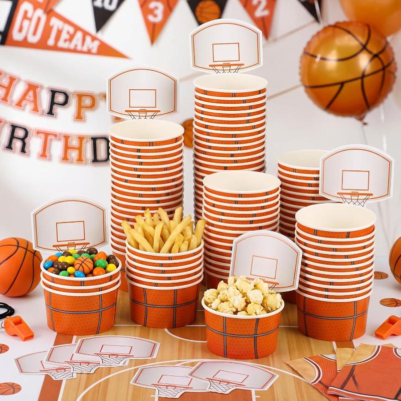 6 PCS Basketball Snack Bowls F - Food Snacks For Kids ulasan dan harga