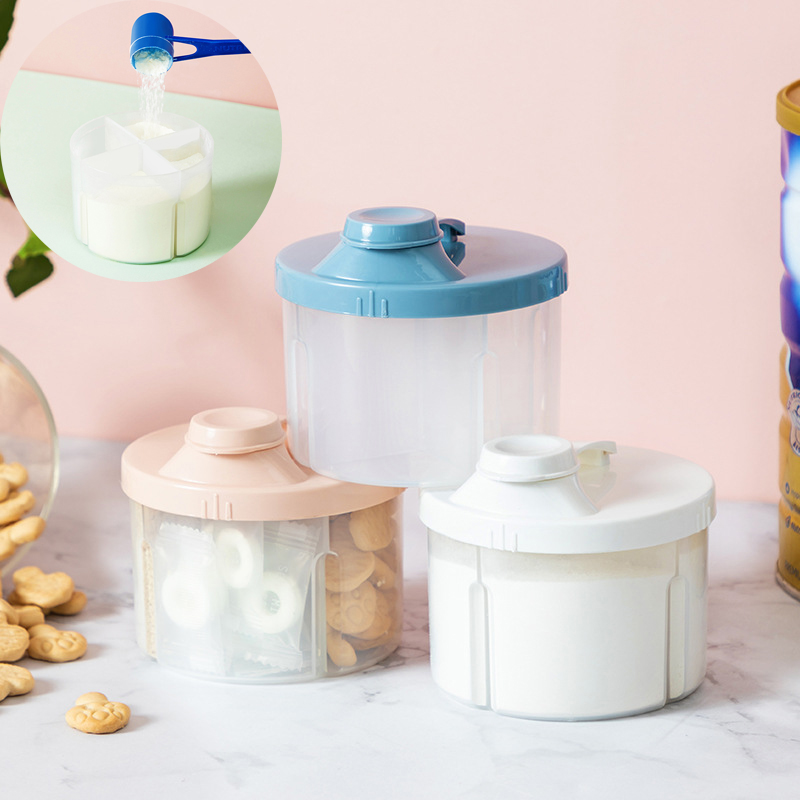 4 Grid Portable Baby Food Stor - Food Snacks For Kids ulasan dan harga
