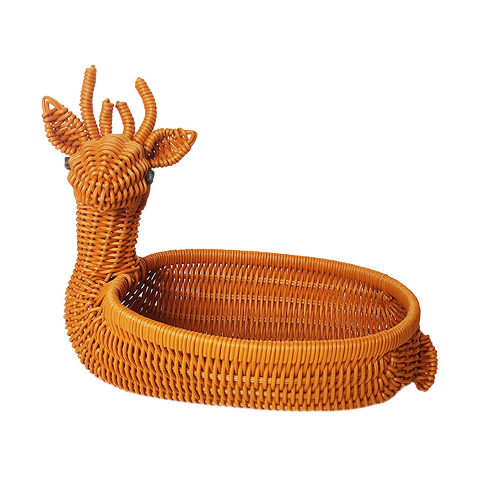 Fruit Basket Animal Shaped Bre - Food Snacks Basket ulasan dan harga