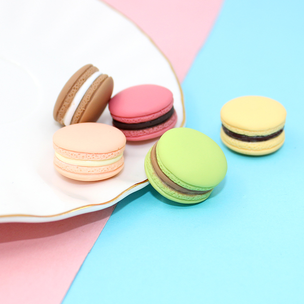 6PCS Simulation Macaron Model  - Food Snacks For Kids ulasan dan harga