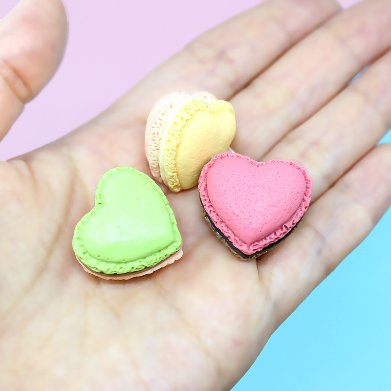 6PCS Simulation Macaron Model  - Food Snacks For Kids ulasan dan harga