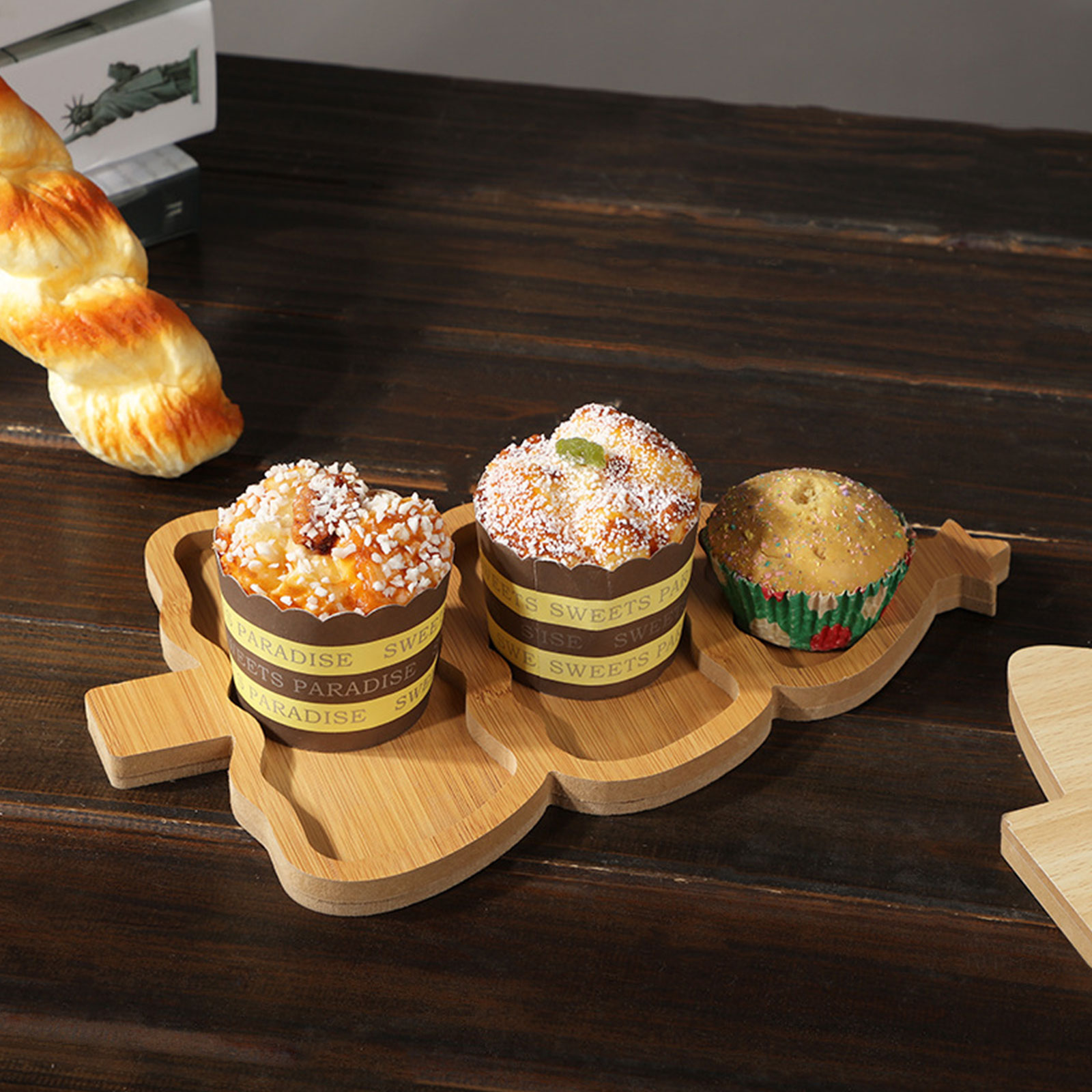 Christmas Tree Shaped Serving  - Xmas Food Snacks ulasan dan harga