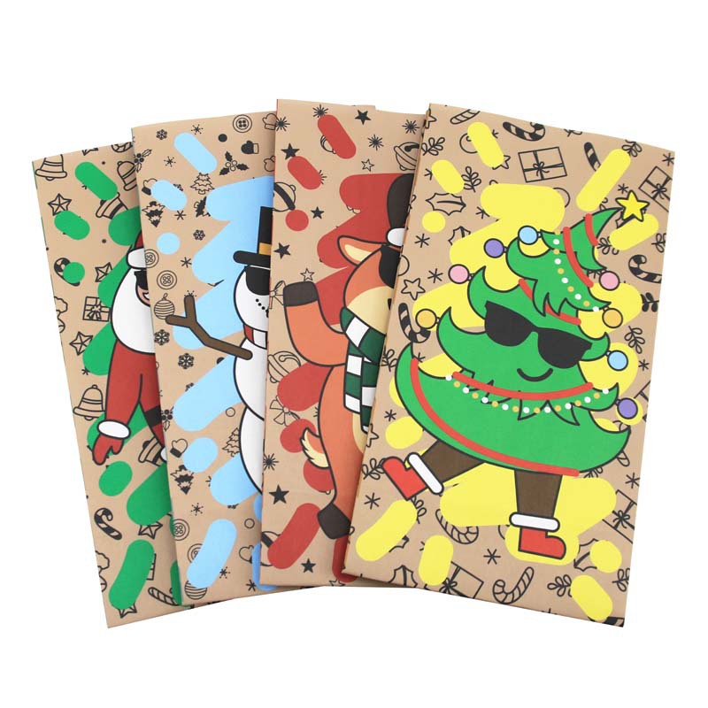 Christmas Paper Bags 24Pcs New - Xmas Food Snacks ulasan dan harga