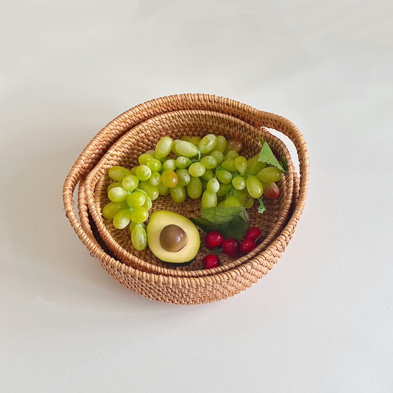 Vietnam Rattan Fruit Plate Bre - Food Snacks With Fiber ulasan dan harga