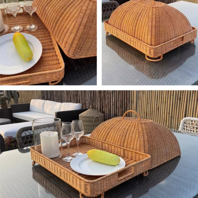 Retro Imitation Rattan Meal Co - Food Snacks With Fiber ulasan dan harga