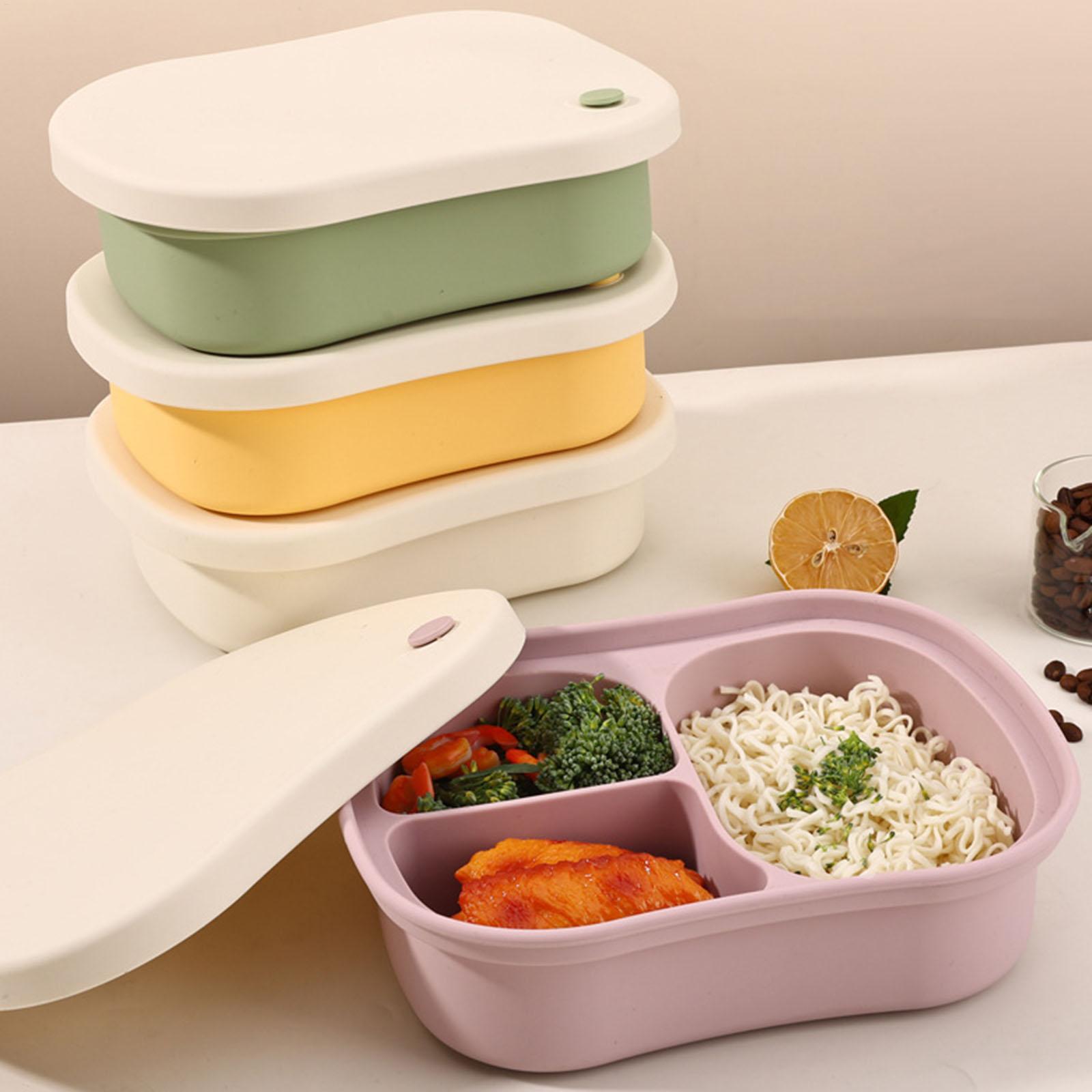 Silicone Food Container 3-Comp - Food Snacks For Kids ulasan dan harga