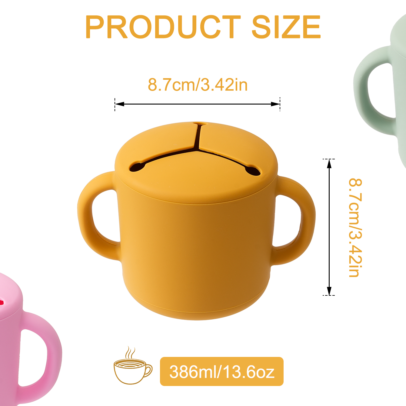 Color Kids 1PCS Silicone Baby  - Food Snacks For Kids ulasan dan harga